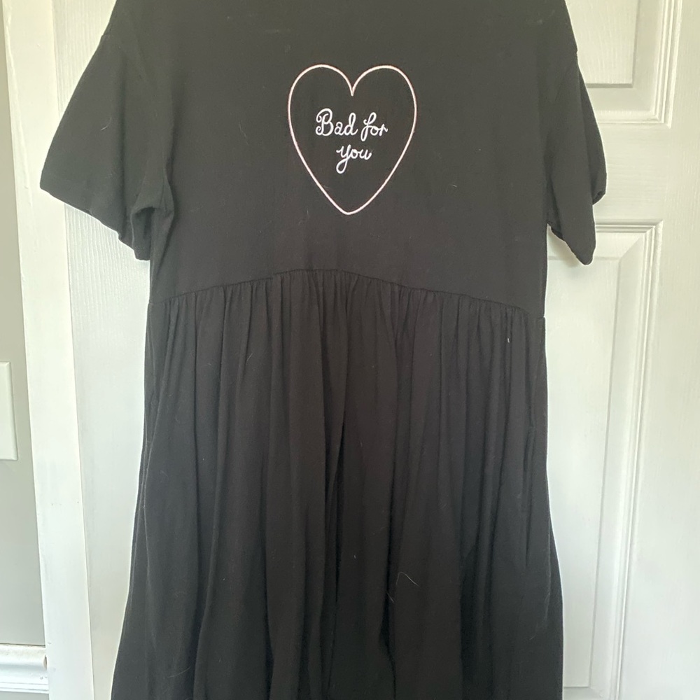 💗 Vans x Lazy Oaf “Bad For You” Dress – Size Medium – Like New, Rare Collab